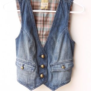 Fossil Denim vest